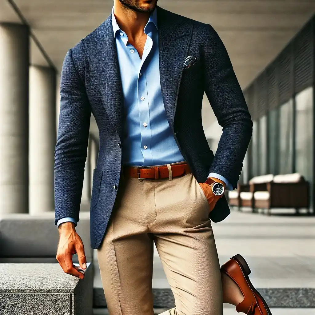 Classic Men's Smart Casual Style